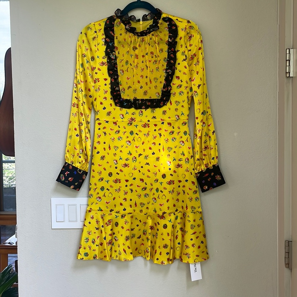 Cynthia Rowley yellow mini dress- sz 2